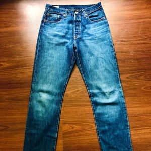 Levi’s Medium Stonewash Blue 501 Jeans